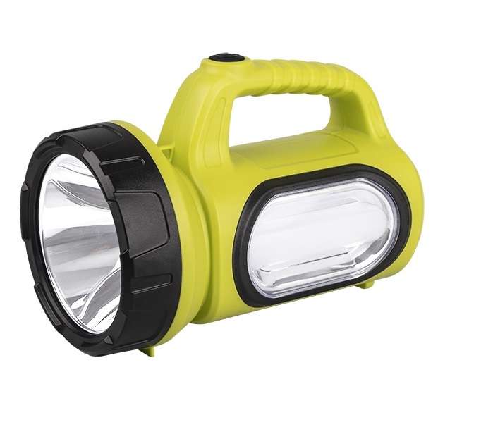 Рекомендуем купить Фонарь-прожектор аккумуляторный AccuF7-L3W/L10-gn 3Вт 160лм + боков. панель 10х0.25Вт 50лм IP20 аккум. 0.9А.ч дальность луча прожектора 300м зел. ФАZА 5014855