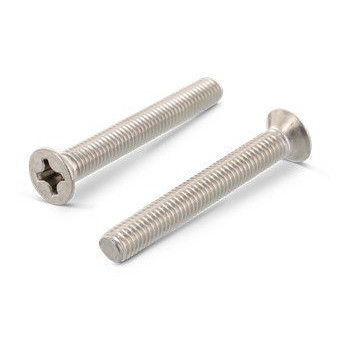 Рекомендуем купить Винт DIN 965 М6x140 с потайной головкой и крестообразным шлицем PH, нерж. сталь A4