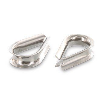 Рекомендуем купить Коуш ART 9073 (DIN 6899) для троса Ø8мм, нерж. сталь А4