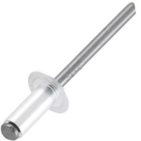 Рекомендуем купить Заклепка вытяжная открытая 4.8x14 со стандартным бортом, алюминий / сталь