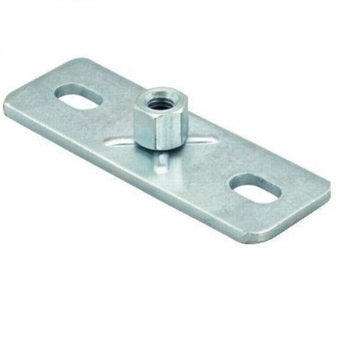 Рекомендуем купить Основание fischer GPL 30x80x3 мм с гайкой для средних нагрузок M8, оц. сталь