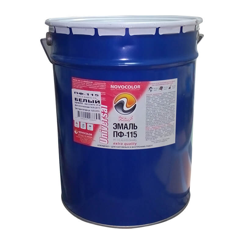 Рекомендуем купить Эмаль ПФ-115 светло-серая (25 кг)