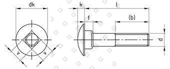 DIN 603 M8X140 A2 - №4
