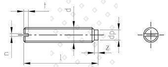 DIN 417 A4 M 3X3 - №4