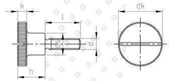DIN 465 AISI 303 M 3X6 - №4