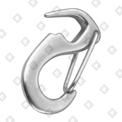 Карабин стаксельный ART 8533 50 мм, нерж. сталь A4 - №1