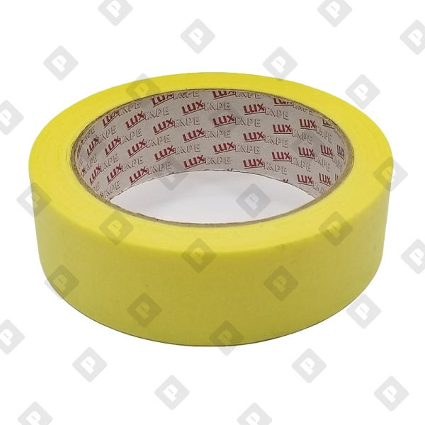 Лента малярная LUXTAPE 0,038х50 м жёлтая - №1