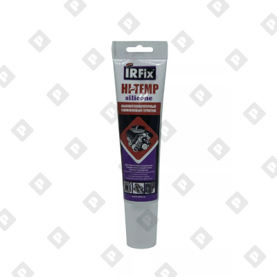 Высокотемпературный силиконовый герметик IRFix Hi-Temp "Красный", 85 мл - №1