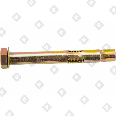 Анкерный болт М8 10х80 с болтом, жёлтый цинк - №1