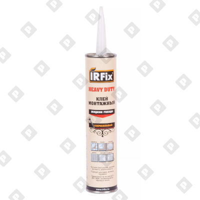 Монтажный клей IRFix HEAVY DUTY каучуковый "Бежевый", 310 мл - №1