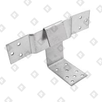 Скользящая опора KUCIS 90x90x40x2 для стропил, оц. сталь - №1