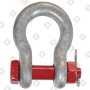 Скоба такелажная омегообразная G-2130 55 т с гайкой и шплинтом, кл. пр. 8