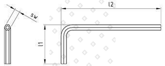 Art. 9118 CV-Steel A/F-PIN 6 мм - №3