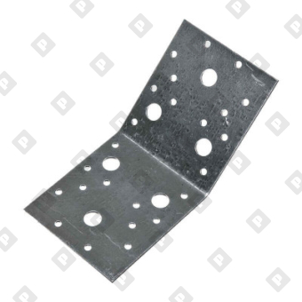 Крепежный уголок под 135 градусов KUS 90x90x40x2 мм, оц. сталь - №1