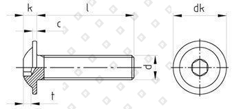 ISO 7380-2 A2 M 12X65/65 - №4