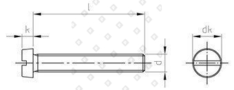 DIN 84 A2 M 10X90 - №4