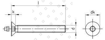 Art. 9141 A2 M8X10 с заглушкой - №4