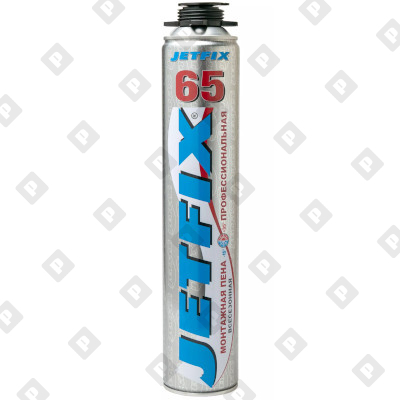 Всесезонная профессиональная монтажная пена JETFIX 65, 850 мл - №1