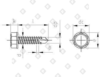 ISO 15480 AISI 410 4,2X25 - №5