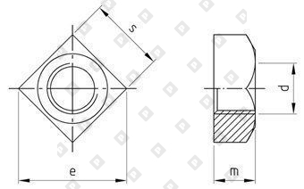DIN 557 A4-80 M 12 A/F 19 - №5
