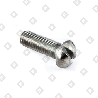 Винт ГОСТ 17473 исполнение 1 М3x8 с полуцилиндрической головкой и прямым шлицем, кл. пр 5.8, оц. сталь - №1