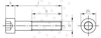 DIN 912 A4-80 M 10X100 - №4