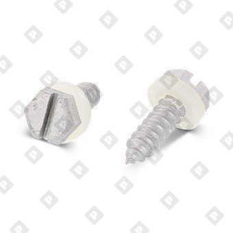 DIN 7976 A2 C 4,2X13 SZ, polyamide-washer 10 мм - №1