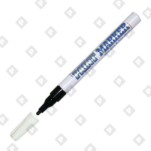 Маркер-краска Munhwa черный линия 2 мм - №1