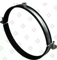 Хомут вентиляционный Ø225 мм с резиновым профилем и гайкой М8 - №1