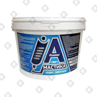 Мастика универсальная клеящая жаростойкая Альмира (4 кг) - №1