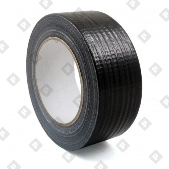 Лента клейкая 50 мм TPL черная сантехническая (10 м) - №1