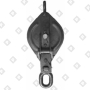Блок одинарный монтажный грузовой с кольцом, г/п 3т