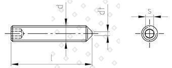 ISO 4027 A4 M 12X120 - №4