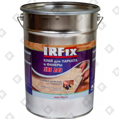 Клей для паркета и фанеры IRFix SBS-203, 21 кг - №1