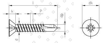 DIN 7504 A2 O 3,5X22 Z - №4