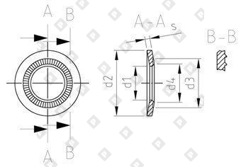 NFE 25-511 A2 6X12X1,2 - №3