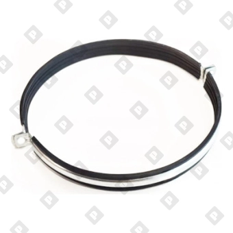 Хомут вентиляционный Ø710 мм с резиновым профилем - №1