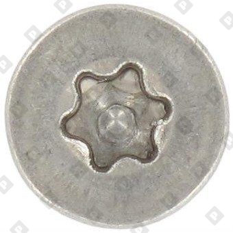 Винт DIN 965 М1,6x14 с потайной головкой и шлицем TX, нерж. сталь A4 - №3