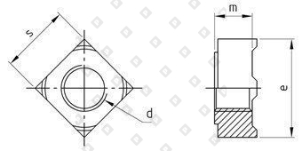 DIN 928 A4 M 6 - №5